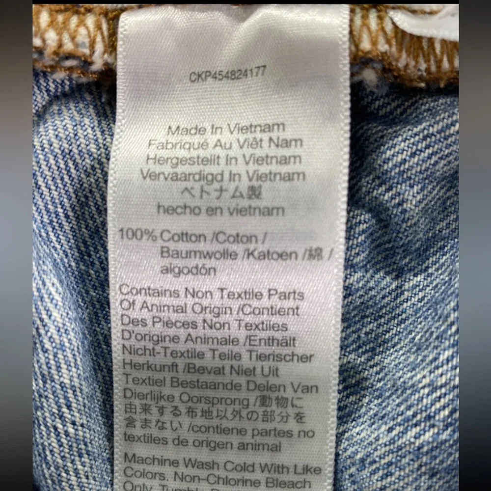 Madewell The Dad Jean 32 High Rise Med Wash Button Fly 100% Cotton Relaxed Fit - Picture 11 of 12